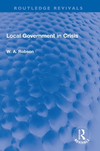 Abbildung von: Local Government in Crisis - Routledge