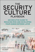 Cover: The Security Culture Playbook - Wiley