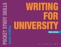 Cover: Writing for University - Bloomsbury Academic