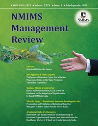 Enlarge image Cover: NMIMS Management Review - July-September 2021 - BLACK EAGLE BOOKS