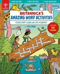 Cover: Please Don't Laugh, We Lost a Giraffe! [Britannica's Amazing Word Activities] - Britannica Books
