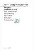 Cover: &Auml;sthetik des Brauchtums - transcript