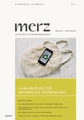 Cover: Medienbildung f&uuml;r nachhaltige Entwicklung - kopaed - merz / medien+ erziehung
