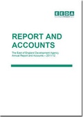 Cover: The East of England Development Agency annual report and accounts - 2011/12 - TSO