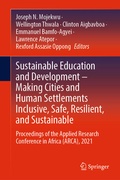 Cover: Sustainable Education and Development - Making Cities and Human Settlements Inclusive, Safe, Resilient, and Sustainable - Springer