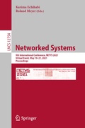 Cover: Networked Systems - Springer