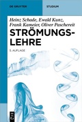 Cover: Str&ouml;mungslehre - De Gruyter
