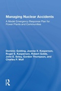 Cover: Managing Nuclear Accidents - Routledge