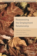 Cover: Reassessing the Employment Relationship - Bloomsbury Academic