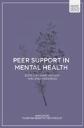 Cover: Peer Support in Mental Health - Bloomsbury Academic