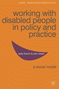 Cover: Working with Disabled People in Policy and Practice - Bloomsbury Academic