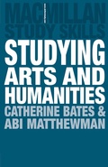 Cover: Studying Arts and Humanities - Bloomsbury Academic