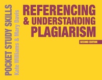 Enlarge image Cover: Referencing and Understanding Plagiarism - Bloomsbury Academic