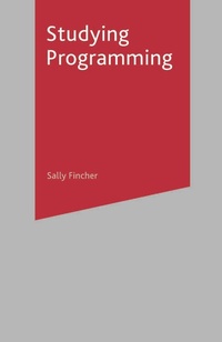 Enlarge image Cover: Studying Programming - Bloomsbury Academic