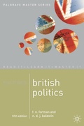 Cover: Mastering British Politics - Bloomsbury Academic