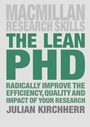 Cover: The Lean PhD - Bloomsbury Academic