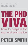 Cover: The PhD Viva - Bloomsbury Academic