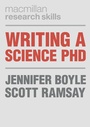 Cover: Writing a Science PhD - Bloomsbury Academic