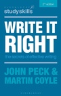 Cover: Write it Right - Bloomsbury Academic