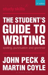 Enlarge image Cover: The Student's Guide to Writing - Bloomsbury Academic