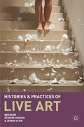Cover: Histories and Practices of Live Art - Methuen Drama
