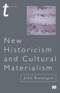 Cover: New Historicism and Cultural Materialism - Bloomsbury Academic