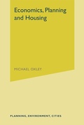 Cover: Economics, Planning and Housing - Bloomsbury Academic