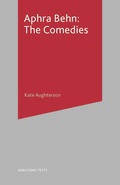 Cover: Aphra Behn: The Comedies - Bloomsbury Academic