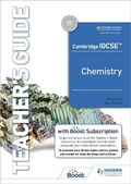 Cover: Cambridge IGCSE (TM) Chemistry Teacher's Guide with Boost Subscription Booklet - Hodder Education