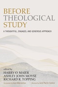 Cover: Before Theological Study - Wipf and Stock Publishers