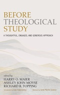 Cover: Before Theological Study - Wipf & Stock Publishers