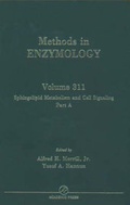 Cover: Sphingolipid Metabolism and Cell Signaling, Part A: Volume 311 - Academic Press