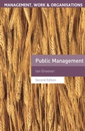 Cover: Public Management - Bloomsbury Academic