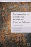 Cover: The Modernisation of the Public Services and Employee Relations - Bloomsbury Academic