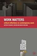 Cover: Work Matters - Bloomsbury Academic
