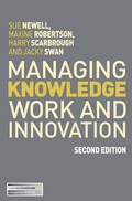 Cover: Managing Knowledge Work and Innovation - Bloomsbury Academic
