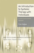 Cover: An Introduction to Systemic Therapy with Individuals - Bloomsbury Academic