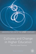 Cover: Cultures and Change in Higher Education - Bloomsbury Academic