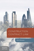 Bild: Construction Contract Law - Bloomsbury Visual Arts