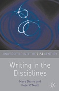 Cover: Writing in the Disciplines - Bloomsbury Academic