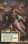 Cover: Restoration Politics, Religion and Culture - Bloomsbury Academic