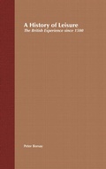 Cover: A History of Leisure - Bloomsbury Academic