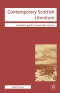 Cover: Contemporary Scottish Literature - Bloomsbury Academic