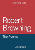 Cover: Robert Browning: The Poems - Bloomsbury Academic