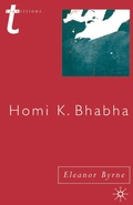 Cover: Homi K. Bhabha - Bloomsbury Academic