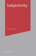 Cover: Subjectivity - Bloomsbury Academic
