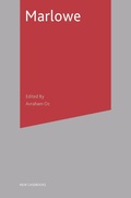 Cover: Marlowe - Bloomsbury Academic