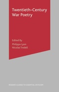 Cover: Twentieth-Century War Poetry - Bloomsbury Academic