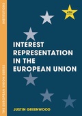 Cover: Interest Representation in the European Union - Bloomsbury Academic