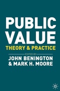 Cover: Public Value - Bloomsbury Academic